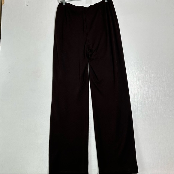Eileen Fisher Womens Brown Straight Leggings Size Medium Stretch Pull On Pants - Picture 4 of 8